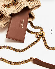 Colestore YSL Mini Joe in Raffia Bag 19x13x13cm - 5