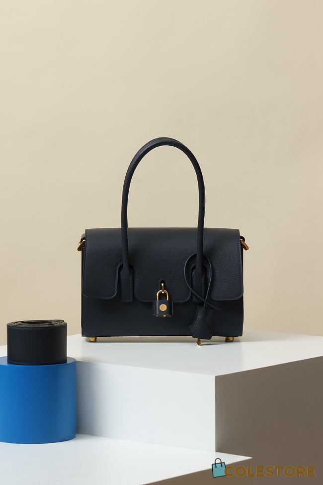 Colestore Hermes New Drag 22 Evercolor Leather in Black 22x15x8cm - 1