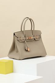 Colestore Hermes Birkin 30 Togo Gris Tourterelle 30x23x15cm - 6