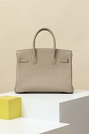 Colestore Hermes Birkin 30 Togo Gris Tourterelle 30x23x15cm - 4