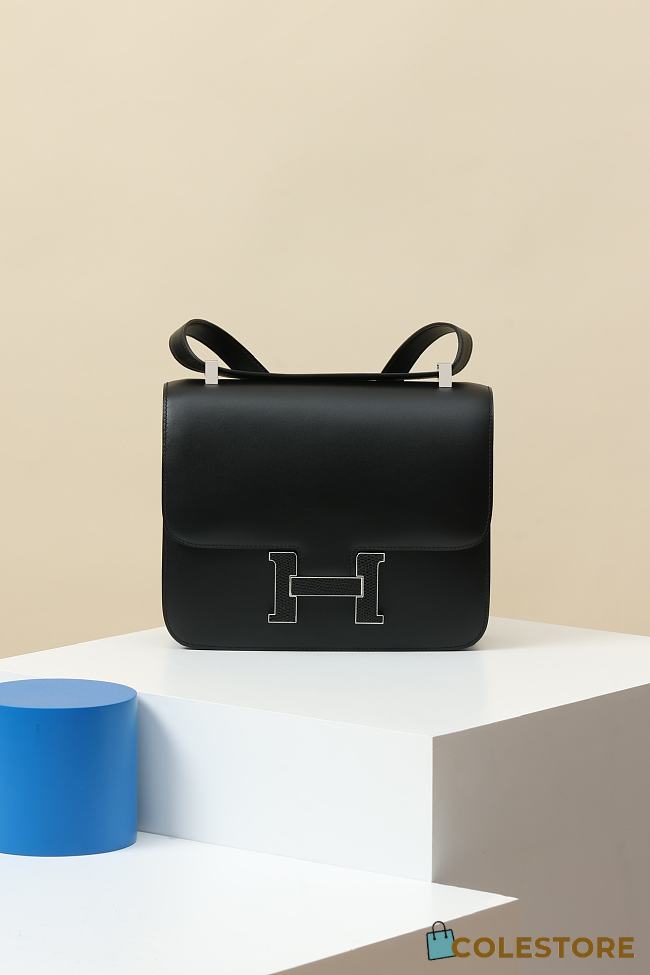 Colestore Hermes Constance 23 Touch in Full Black 23x17x5cm - 1