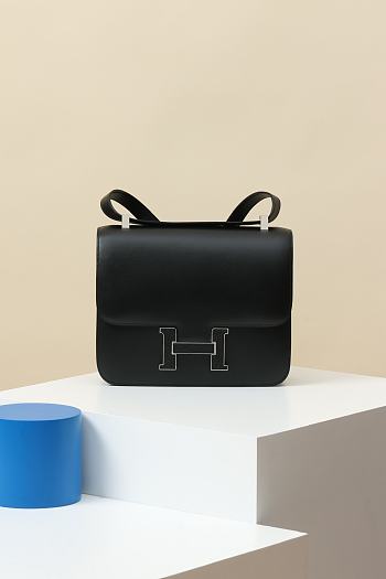 Colestore Hermes Constance 23 Touch in Full Black 23x17x5cm