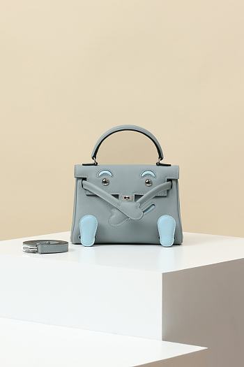 Colestore Hermes Kelly Bambola/Modello 16x7x12cm