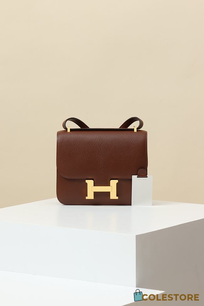 Colestore Hermes Constance 19 in Brown 19x15x5cm - 1