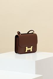 Colestore Hermes Constance 19 in Brown 19x15x5cm - 6