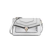 Colestore Bvlgari Serpenti Forever East-West Shoulder Bag Sliver 22x15x4.5cm - 2