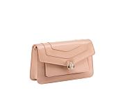 Colestore Bvlgari Serpenti Forever East-West Shoulder Bag Pink 22x15x4.5cm - 4