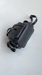 Colestore Miu Miu Black Leather Backpack 29x25x12cm - 2