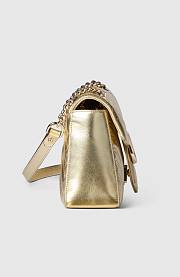 Colestore Gucci GG Marmont Medium Shoulder Bag in Gold 26x15x7cm - 5