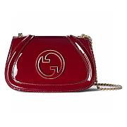 Colestore Gucci Blondie Mini Leather Shoulder Bag 21.5x11x8cm - 1