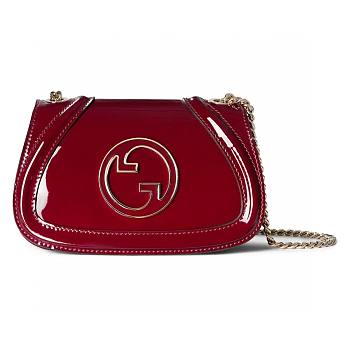 Colestore Gucci Blondie Mini Leather Shoulder Bag 21.5x11x8cm