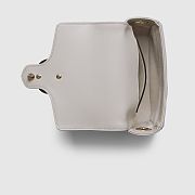 Colestore Gucci GG Marmont Mini Bag in White 17x13x6cm - 3