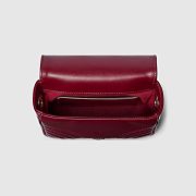 Colestore Gucci GG Marmont Mini Bag in Red 17x13x6cm - 3
