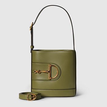Colestore Gucci 73 Mini Bucket Bag in Green 18.5x20x8.5cm