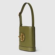 Colestore Gucci 73 Mini Bucket Bag in Green 18.5x20x8.5cm - 4