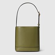 Colestore Gucci 73 Mini Bucket Bag in Green 18.5x20x8.5cm - 5