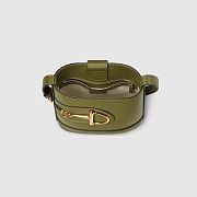 Colestore Gucci 73 Mini Bucket Bag in Green 18.5x20x8.5cm - 3
