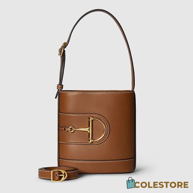 Colestore Gucci GG Marmont Mini Bag in Brown 17x13x6cm - 1