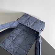 Colestore Bottega Veneta Small Padded Tech Cassette Blue 23x14x7.5cm - 5
