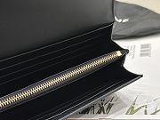 Colestore Celine Triomphe Leather Wallet in Black 19x10x3cm - 3