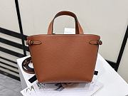 Colestore Celine Cabas Medium Leather Tote in Brown 21x20x10cm - 4