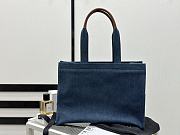 Colestore Celine Cabas Denim Tote Bag 41x28x17.5cm - 4