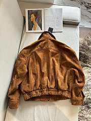 Colestore Saint Laurent 25 Barn Style Top-Tier Custom Suede Biker Jacket - 4