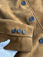 Colestore Prada Camel Suede Blazer Jackets  - 5