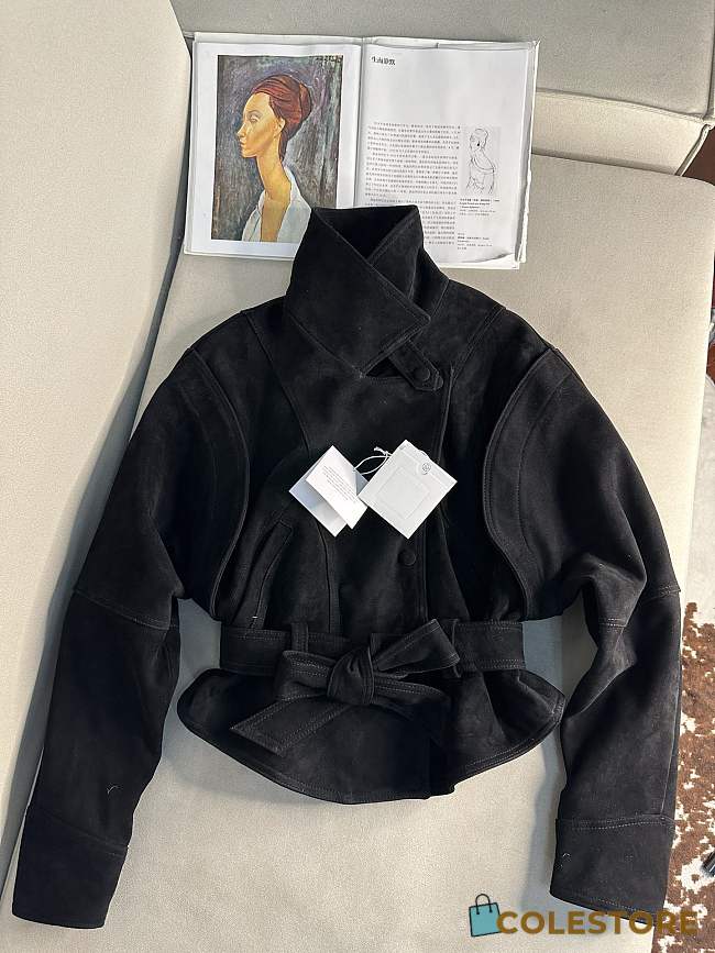 Colestore The Row Suide Jacket Black  - 1