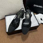 Colestore Chanel Slingback Heels Black - 2