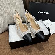 Colestore Chanel Slingback Tweed  - 3
