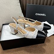 Colestore Chanel Slingback Tweed  - 2