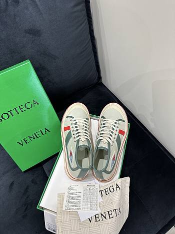 Colestore Bottega Veneta Eliot Sneaker - White Jade Aloe