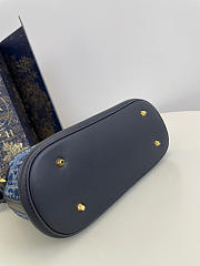 Colestore Dior Medium C'est Dior Bag Blue Denim Dior Oblique Jacquard 24x10x24.5cm - 6