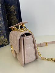 Colestore Dior Small Dior Jolie Top Handle Bag Pink 19x6x12cm - 3