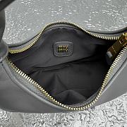 Colestore Miu Miu Wander Shoulder Bag in Grey 22x23x7cm - 2