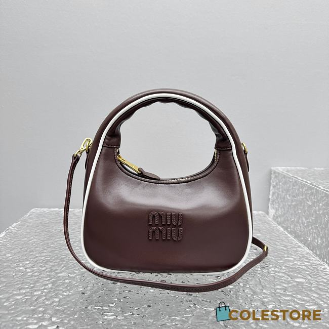 Colestore Miu Miu Wander Shoulder Bag Briarwood 22x23x7cm - 1