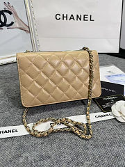 Colestore Chanel Woc S23 Beige Caviar size 19cm - 3
