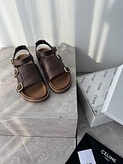 Colestore Celine Roman Triomphe Platform Sandals - 2