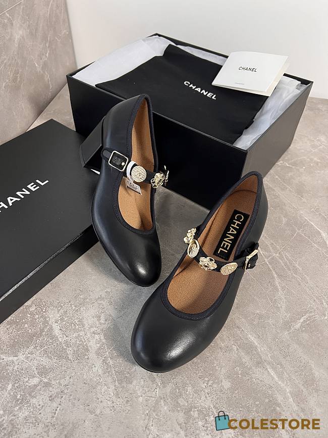 Colestore Chanel Mary Jane Heels - 1