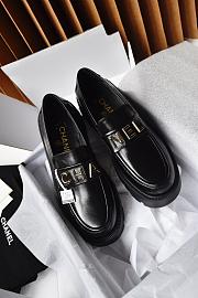 Colestore Chanel Latest Loafers Black  - 1