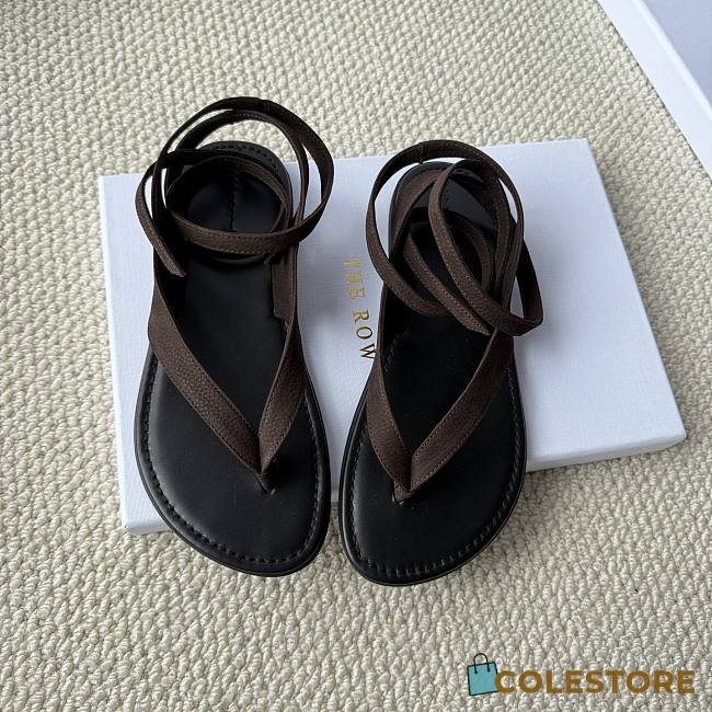 Colestore The Row Sandal Brown - 1