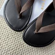 Colestore The Row Sandal Brown - 5