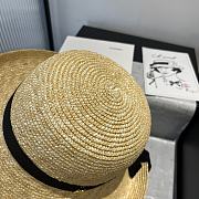Colestore Chanel Brown Straw Hat - 4
