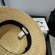 Colestore Chanel Brown Straw Hat - 2