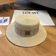 Colestore Loewe New Flat-top Straw Fedora - 3