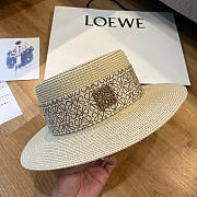 Colestore Loewe New Flat-top Straw Fedora - 2