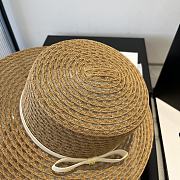 Colestore Chanel Flat-top Fedora Brown/Black   - 3