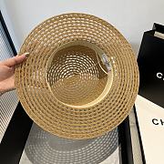 Colestore Chanel Flat-top Fedora Brown/Black   - 2