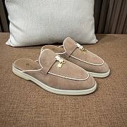 Colestore Loro Piana Charms Walk Babouche Loafer Brown - 2